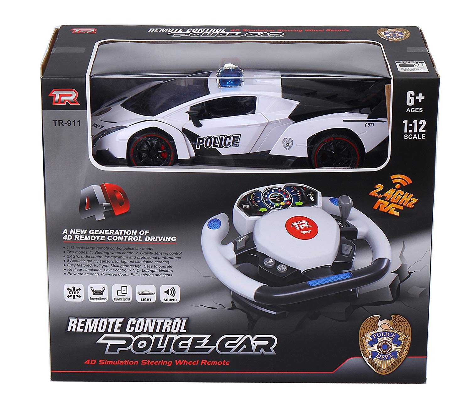 police car toy with remote control
