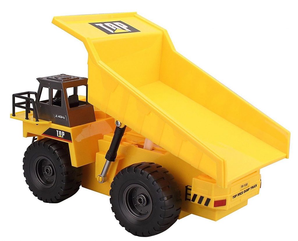 Top Race Remote Control Dump Truck with 6 Channels (TR112G)