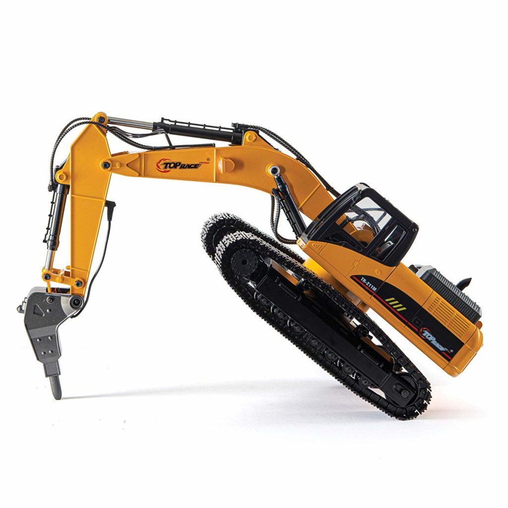 Top Race Remote Control Construction Excavator with 23 Channels (TR211M)